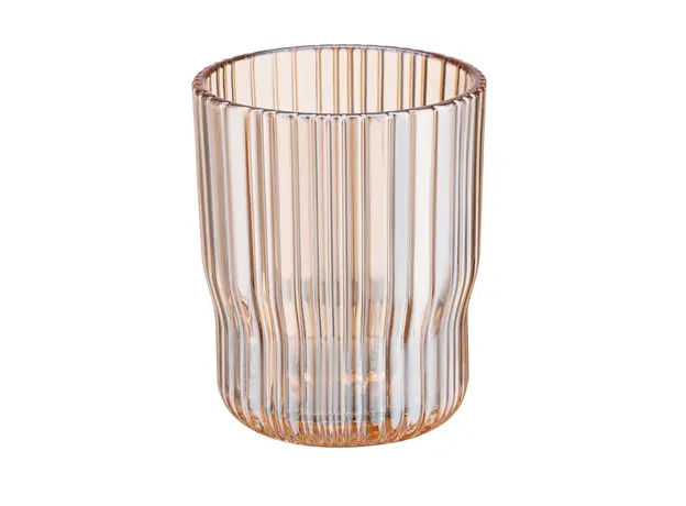 ჭიქების ნაკრები Ardesto Low glasses set Golden Moon, 300ml, 2pcs, glass, golden, 2 image