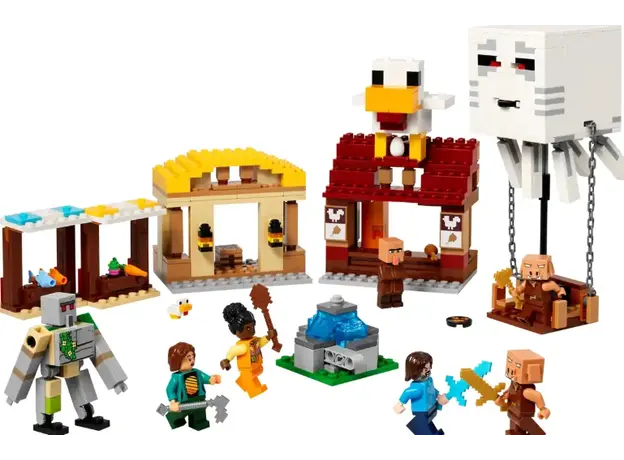 ლეგო LEGO Constructor Minecraft The Ghast Balloon Village Attack, 3 image