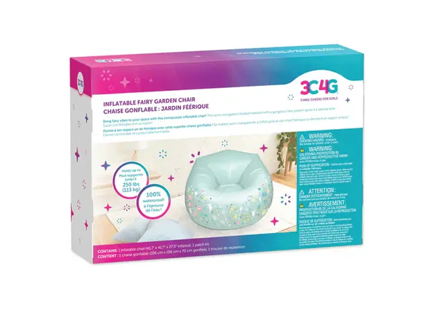 გასაბერი საბავშვო პუფი Make It Real 3C4G Inflatable Fairy Chair, 6 image