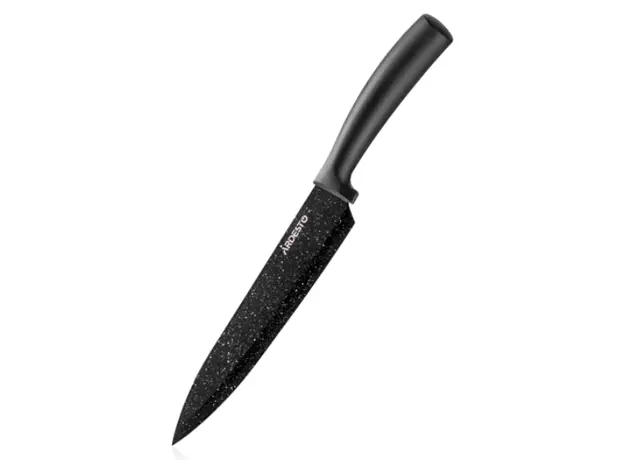 დანების ნაკრები Ardesto Black Mars Knives Set 3 pcs, black, stainless steel, plastic, 5 image