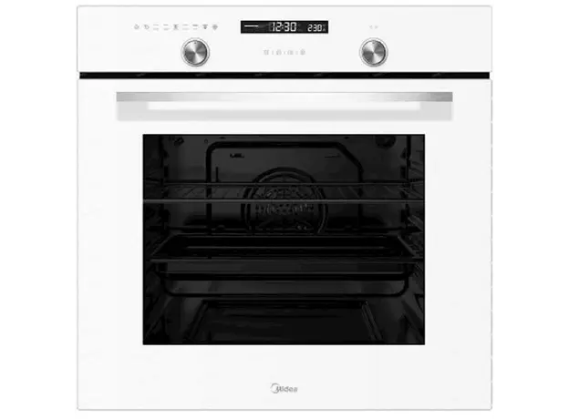 ჩასაშენებელი ელექტრო ღუმელი Midea MO78101CGW, 3000W, 70L, Built-In, White, 2 image