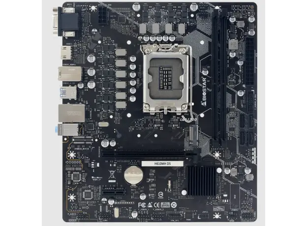 დედა დაფა LGA 1151 Mainboard,INTEL H610, Socket 1700, uATX, GbE LAN, DDR5, 3 image