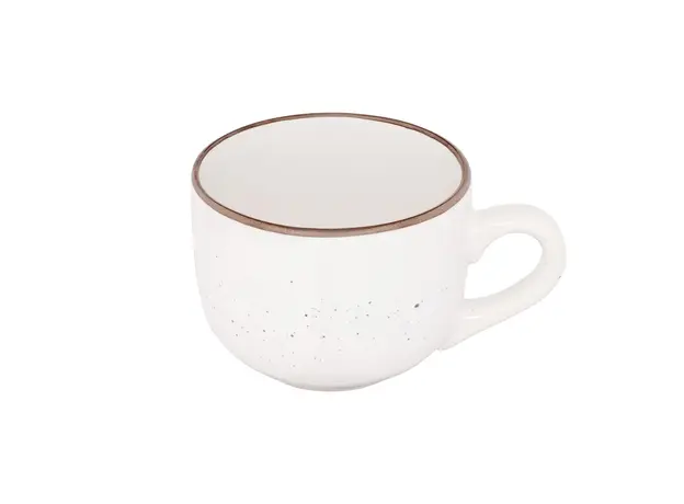 კერამიკის ჭიქა Ardesto Cup Bagheria Bright white, 480ml, ceramics, white, 3 image