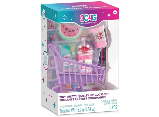 გლოსების ნაკრები Make It Real 10061MR 3C4G, Tiny Treats Trolley, 2 image