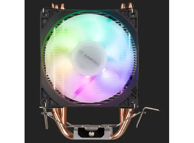 ქულერი 2E GAMING CPU cooler Air Cool AC90D4-RGB, LGA1700, 1200, 115x, 1366, AM5, AM4, AM3, AM3+, 4pin PWM, 3pin +5VARGB, TDP 130W, 3 image