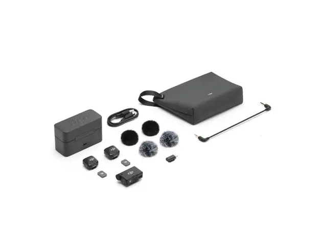 მიკროფონი DJI MIC MINI (2 TX + 1 RX + CHARGING CASE), 5 image