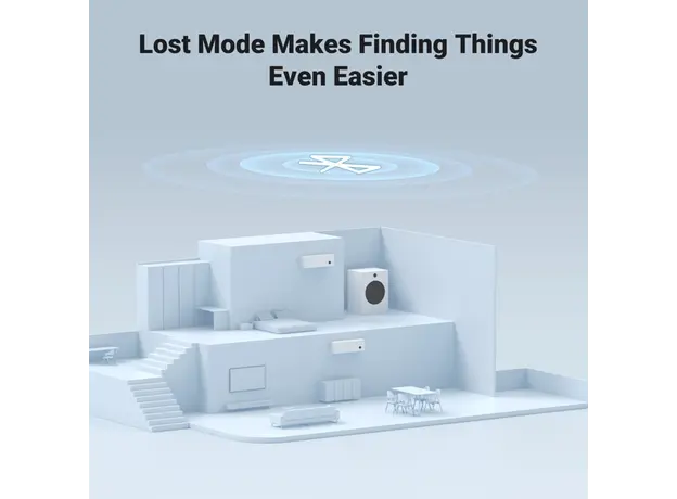 Bluetooth თრექერი UGREEN CM520 (60387), Apple Certified, Smart Bluetooth Finder, Black, 4 image