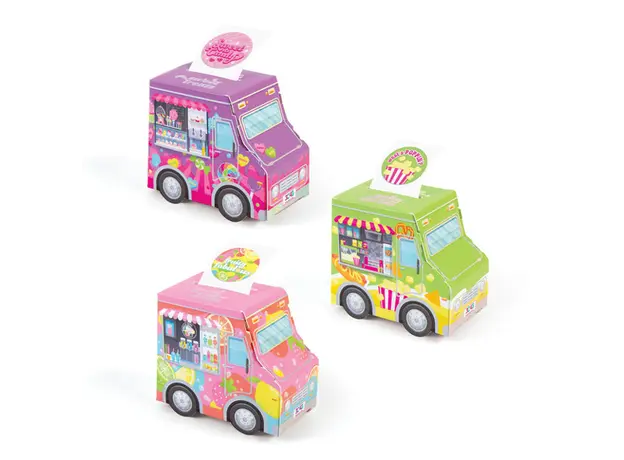 სტიკერების ნაკრები Make It Real 12054MR 3C4G, Food Truck Festival Sticker Set, 3 image