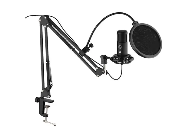 მიკროფონი 2E 2E-MPC021, USB, Microphone, Black