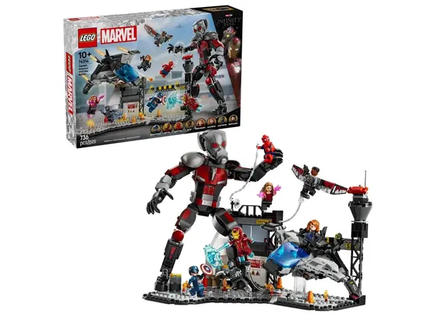 ლეგო LEGO Constructor Super Heroes Captain America: Civil War Action Battle, 7 image