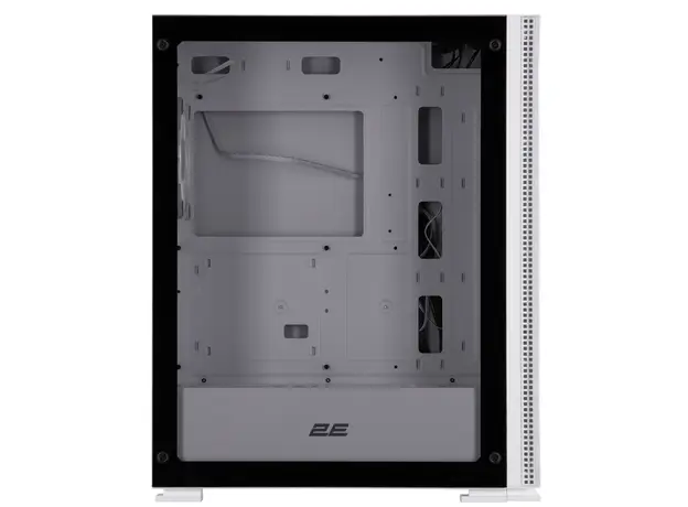 ქეისი 2E 2E-G3301NW Virtus Neo, Computer Case, MidT, ATX, M-ATX, Mini ITX, 2xUSB3.0, 1xUSB2.0, White, 7 image