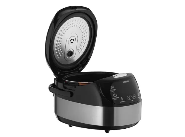 მულტისახარში ARDESTO multicooker, 860W, bowl-5L, electronic control, fry basket , inox/plastic , silver, 3 image