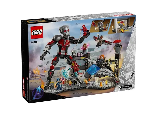 ლეგო LEGO Constructor Super Heroes Captain America: Civil War Action Battle