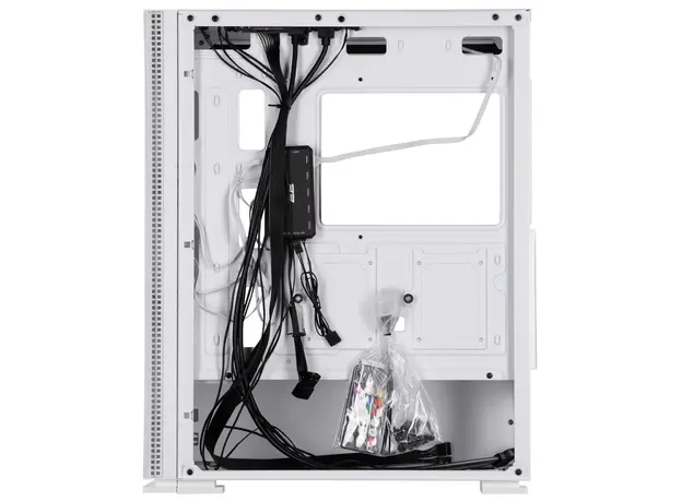 ქეისი 2E 2E-G3301NW Virtus Neo, Computer Case, MidT, ATX, M-ATX, Mini ITX, 2xUSB3.0, 1xUSB2.0, White, 8 image