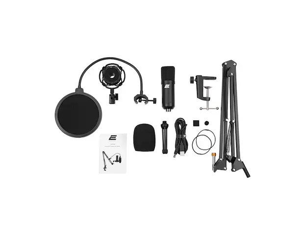 მიკროფონი 2E 2E-MPC021, USB, Microphone, Black, 5 image