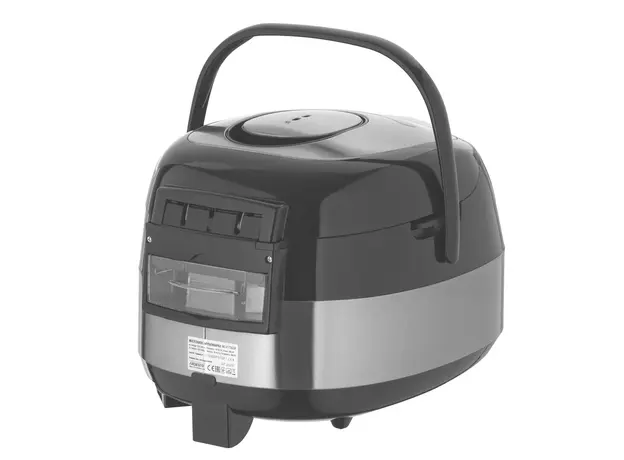 მულტისახარში ARDESTO multicooker, 860W, bowl-5L, electronic control, fry basket , inox/plastic , silver, 4 image