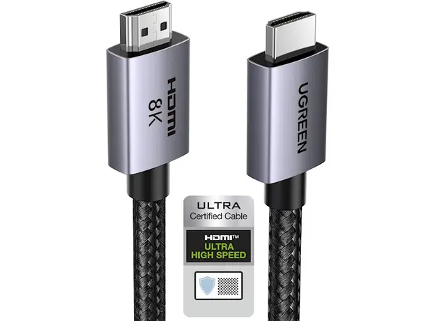 HDMI კაბელი UGREEN HD171(25911), 8K HDMI To HDMI, 3M, Grey, 3 image