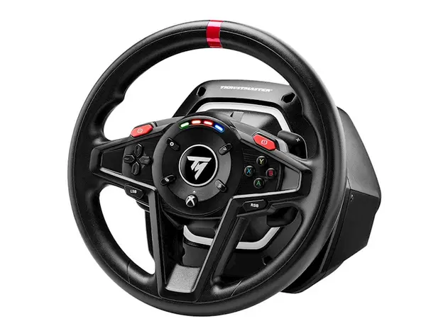 კომპიუტერული საჭე და პედლები Thrustmaster 4460184 T128-X, PC, Xbox, Racing Wheel+Pedals, Black, 3 image