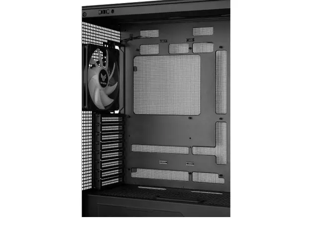 კომპიუტერის ქეისი ASUS TUF GAMING GT302 TG ARGB BLACK, 5 image