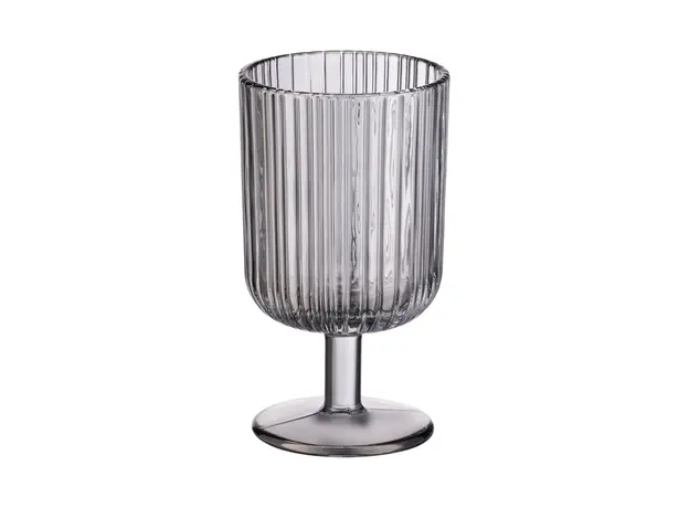 ჭიქების სეტი Ardesto glasses set Graphite, 300ml, 2pcs, glass, gray, 2 image