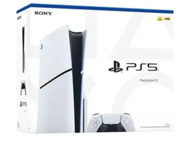 სათამაშო კონსოლი Playstation 5 Console Slim CD Version White E Chassis /PS5