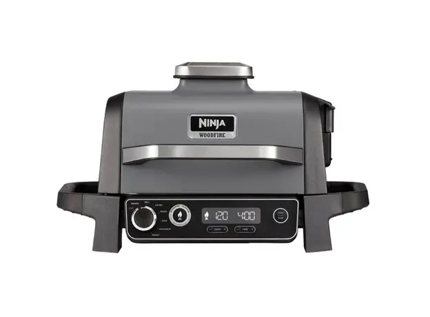 გრილი Ninja OG701EU, 2400W, WoodFire Outdoor Grill, Black/Silver
