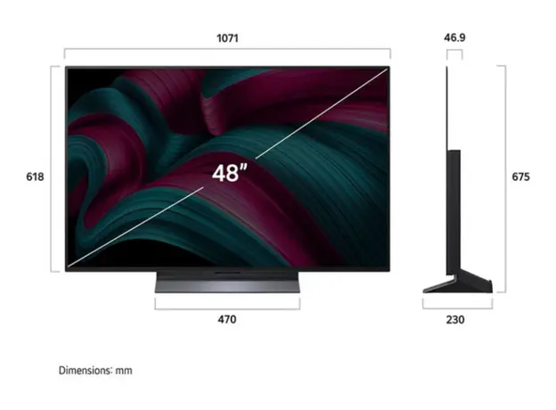 ტელევიზორი LG OLED48C5RLA.AMCN, 5 image