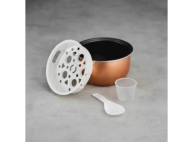 მულტსახარში Scarlett SC-MC410S26, 500W, 3L, Multifunction Cooker, Black/White, 4 image