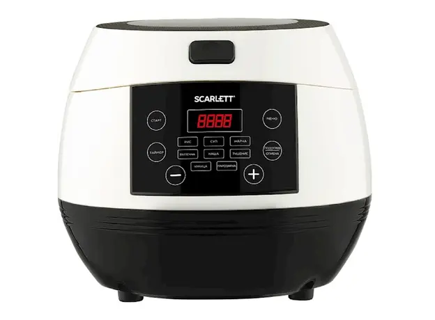 მულტსახარში Scarlett SC-MC410S26, 500W, 3L, Multifunction Cooker, Black/White, 9 image