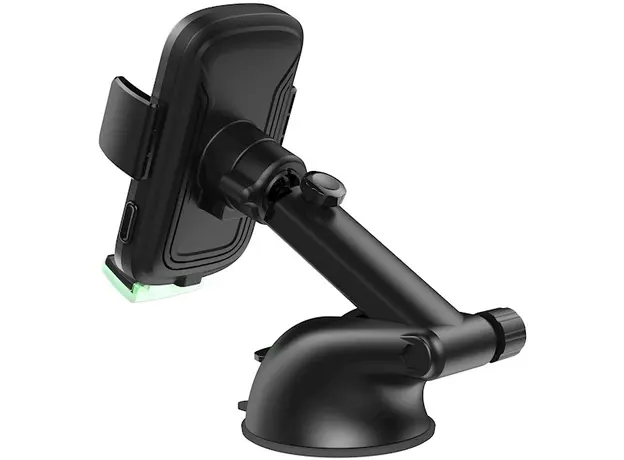 მობილურის დამჭერი 2E 2E-WCQ01-10, Wireless Charger Phone Holder, Black, 5 image