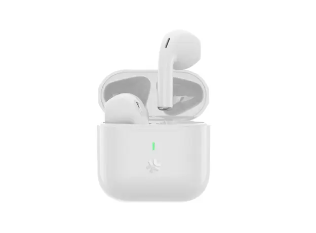 ყურსასმენი Celly Compact True Wireless Earbuds White, 2 image