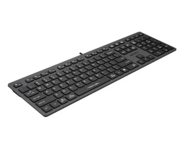 კლავიატურა A4Tech Fstyler FX50 Scissor Switch Keyboard EN/RU layout White, 4 image