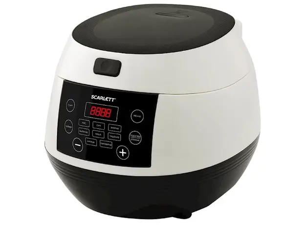 მულტსახარში Scarlett SC-MC410S26, 500W, 3L, Multifunction Cooker, Black/White, 2 image
