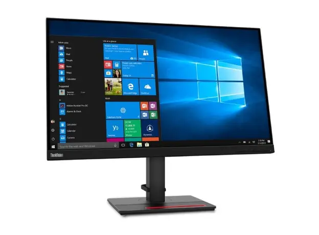 მონიტორი Lenovo ThinkVision T27q-20 27 " IPS QHD 2560x1440 4ms 60Hz Black, 3 image