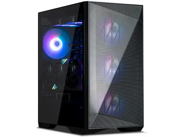 ქეისი Zalman PC case Z9 Iceberg MS without PSU, 2xUSB3.0, 2xUSB2.0, 1xUSB 3.1 Gen2 Type-C, 4x140mm ARGB, VGA 390mm, LCS ready, TG Side Panel, EATX, black
