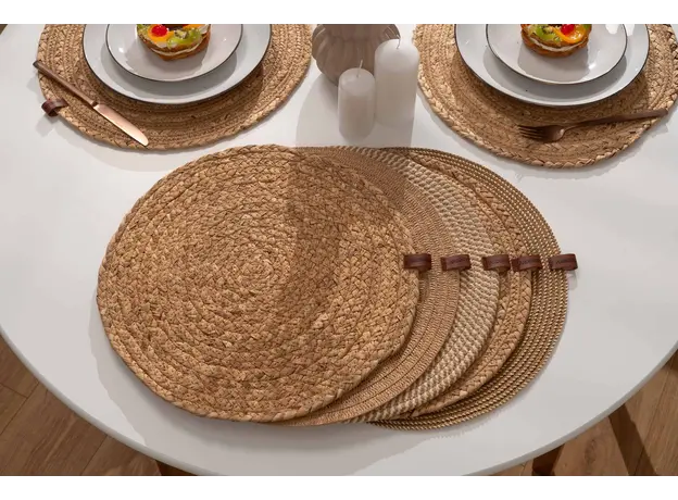 მაგიდის დასაფენი Ardesto Serving mat, 38cm, polyester, round, 6 image