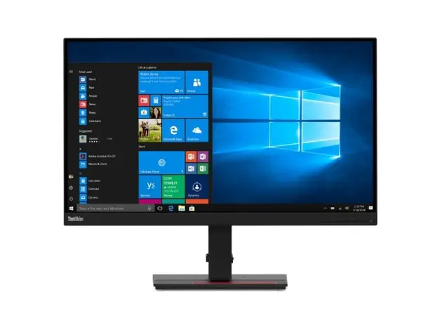 მონიტორი Lenovo ThinkVision T27q-20 27 " IPS QHD 2560x1440 4ms 60Hz Black, 2 image