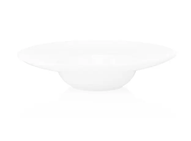 თეფში Ardesto Deep plate Prato, 23сm, porcelain, white, 2 image