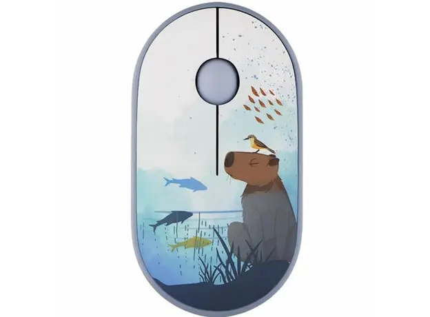 მაუსი 2E Mouse MF300 CAPYBARA SWIM Silent WL BT, Blue