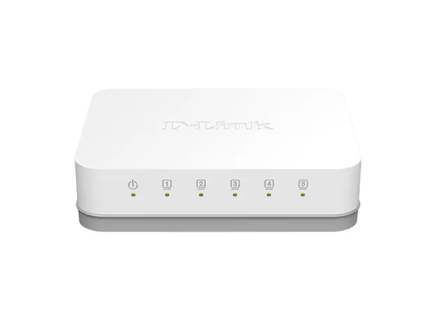 სვიჩი D-Link DGS-1005A/G1A, 5-Port Gigabit, Switch, White, 5 image