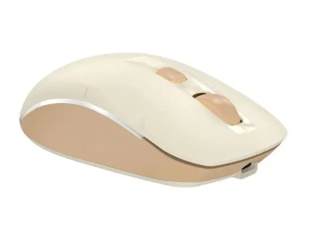 მაუსი A4Tech Fstyler FB26CS Air2 Bluetooth & 2.4G Wireless Mouse Cafe Latte, 3 image