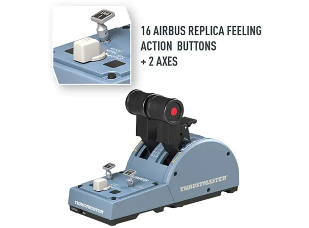 სათამაშო საჭე Thrustmaster TCA Officer Pack Airbus Edition 2960842, 6 image