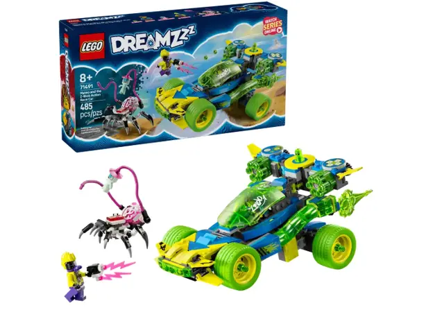 ლეგო LEGO Constructor DREAMZzz Mateo and the Z-Blob Action Racer