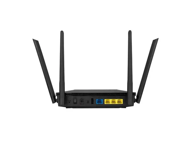 როუტერი Asus RT-AX53U AX1800 Dual Band WiFi 6 Router Black - 90IG06P0-MO3510, 9 image