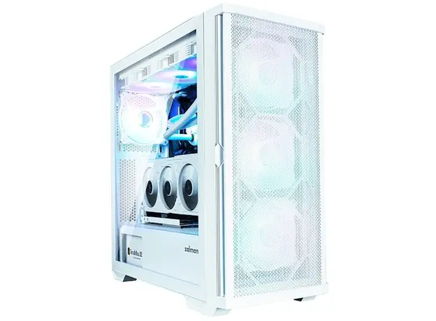 ქეისი Zalman PC case Z10 Duo without PSU, 2xUSB3.0, 1xUSB Type-C, 3x140mm ARGB, 1x120mm ARGB, VGA 395mm, LCS ready, TG Side Panel, EATX, black, 3 image