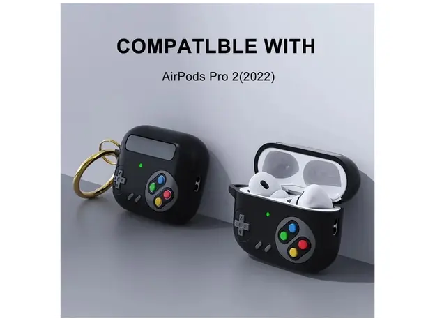 ყურსასმენის ქეისი Silicone Case for AirPods Pro (Gen 2) (USB-C) / AirPods Pro 2 - Grey, 5 image