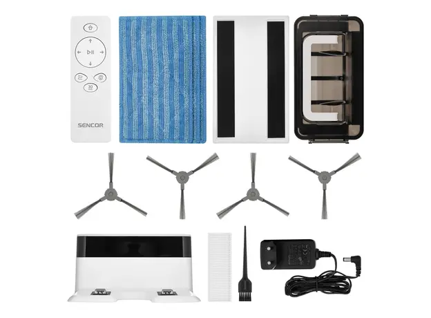 მტვერსასრუტი Sencor SRV 1550WH Robotic Vacuum Cleaner - White, 5 image