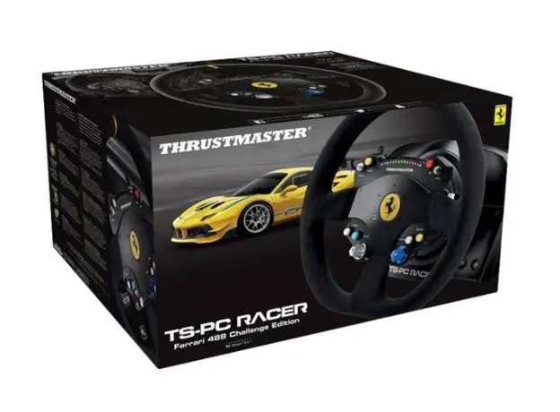 სათამაშო საჭე THRUSTMASTER TS-PC RACER FERRARI 488 CHALLENGE EDITION (2960798), 7 image