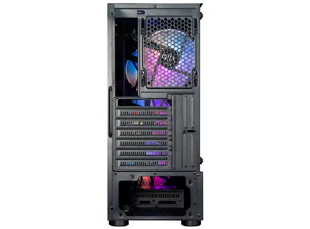 ქეისი ALLX AX-G1944, Computer Case, ATX, MATX, USB 3.0x1, USB 1.0x2, AUDIO, Black, 6 image
