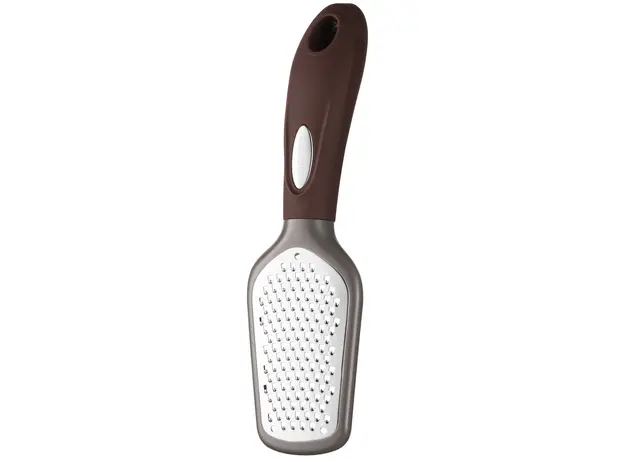 სახეხი Ardesto Grater Gemini, 21.5cm, stainless steel, plastic, gray-brown, 4 image
